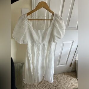 ASTR the label puff sleeve dress